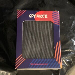 Compact Black Wireless Speaker